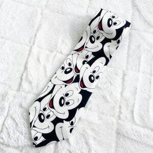 The Tie Works Balancine Disney L.A. CA | Mickey Mouse Faces Neck Tie